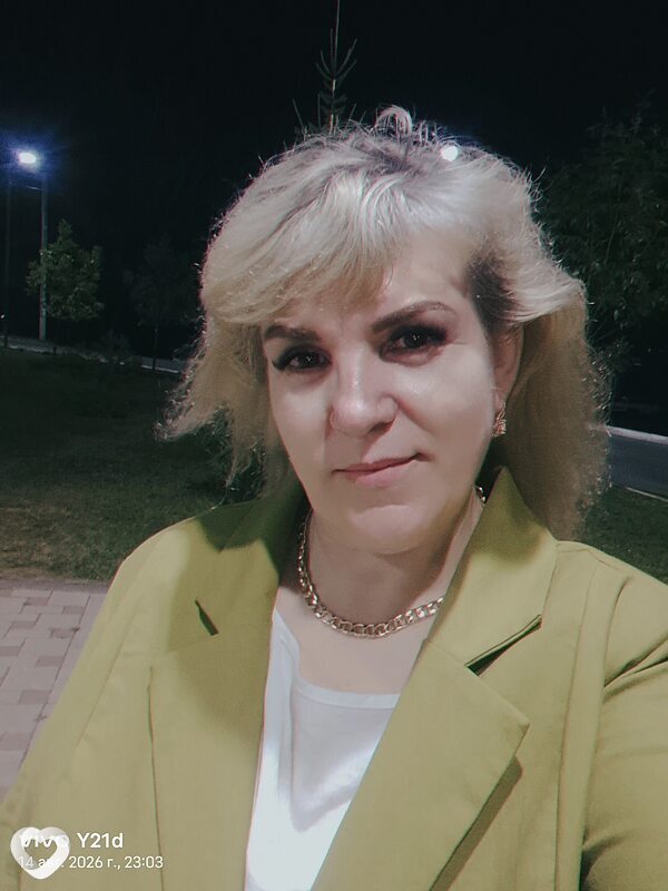 Фото анкеты Оксана